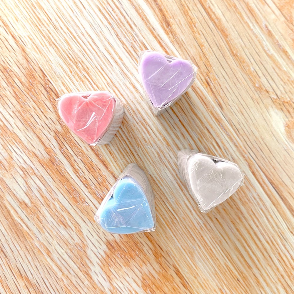 HEART HOLIC ハート消しゴム | シールと星座 双子座文具店