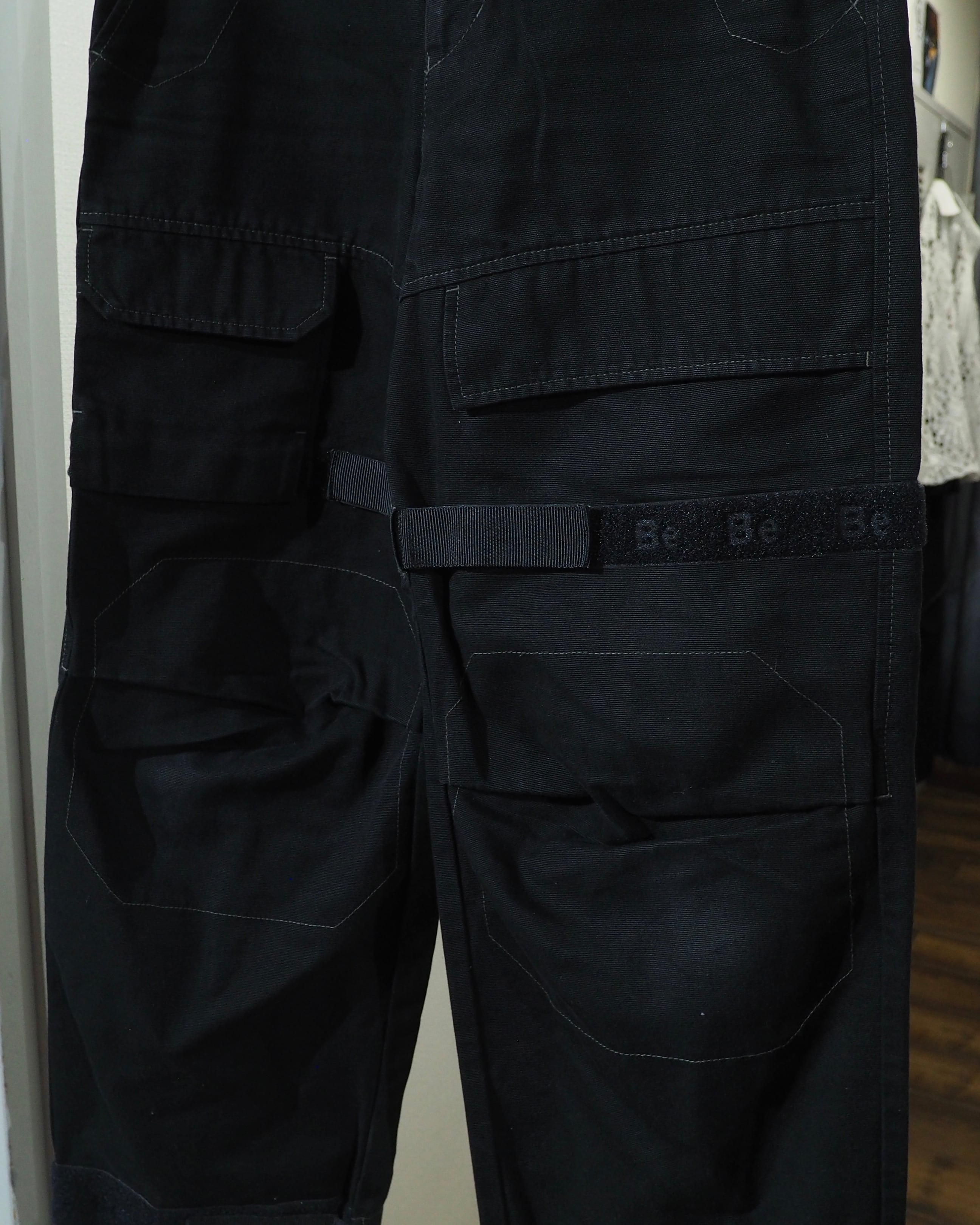 ” MARITHE + FRANCOIS GIRBAUD ” Black Shuttle Wide Cargo Pants