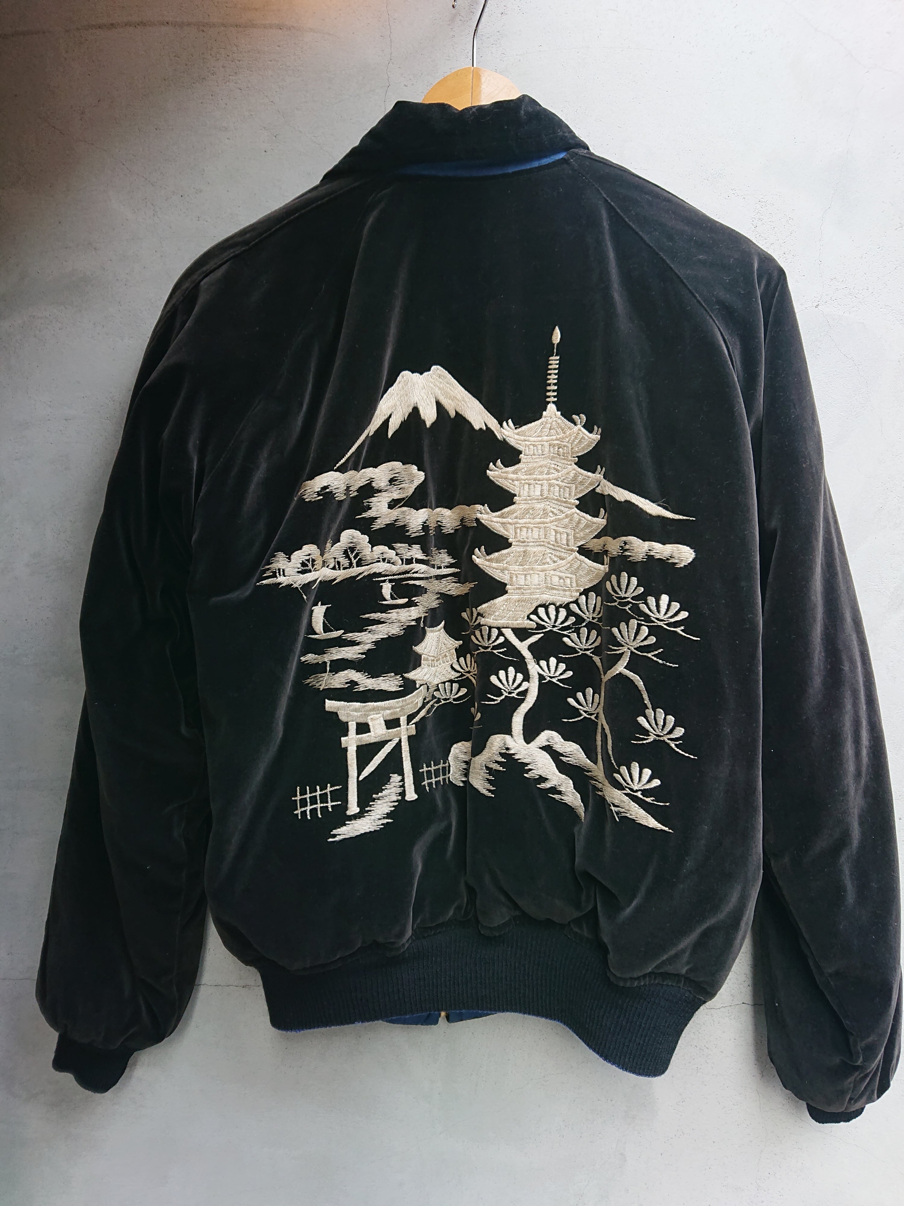 1950s 黒別珍 SOUVENIR JACKET