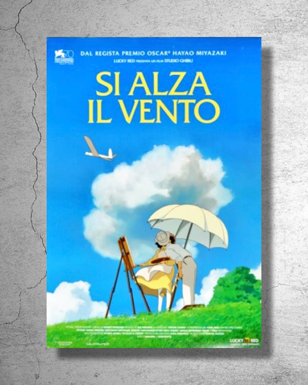 宮崎駿監督映画 『風立ちぬ』イタリア版ポスター/スタジオジブリ