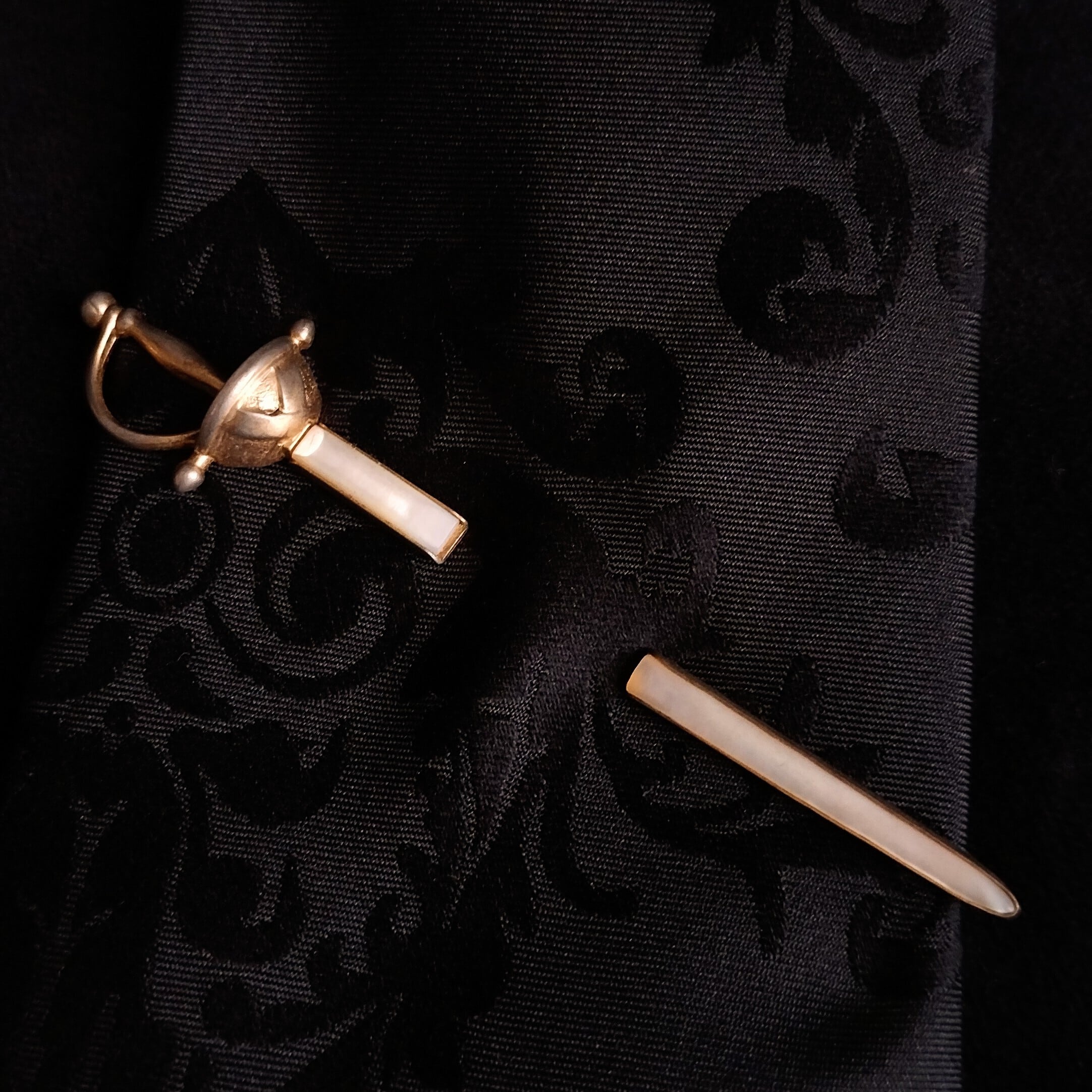 Vintage Sword Tie Bar