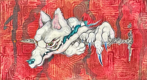 堀尾貞治　ドローイング作品(無題) 　2003年 堀尾貞治 ドローイング作品(無題) 2003年 堀尾貞治 ドローイング