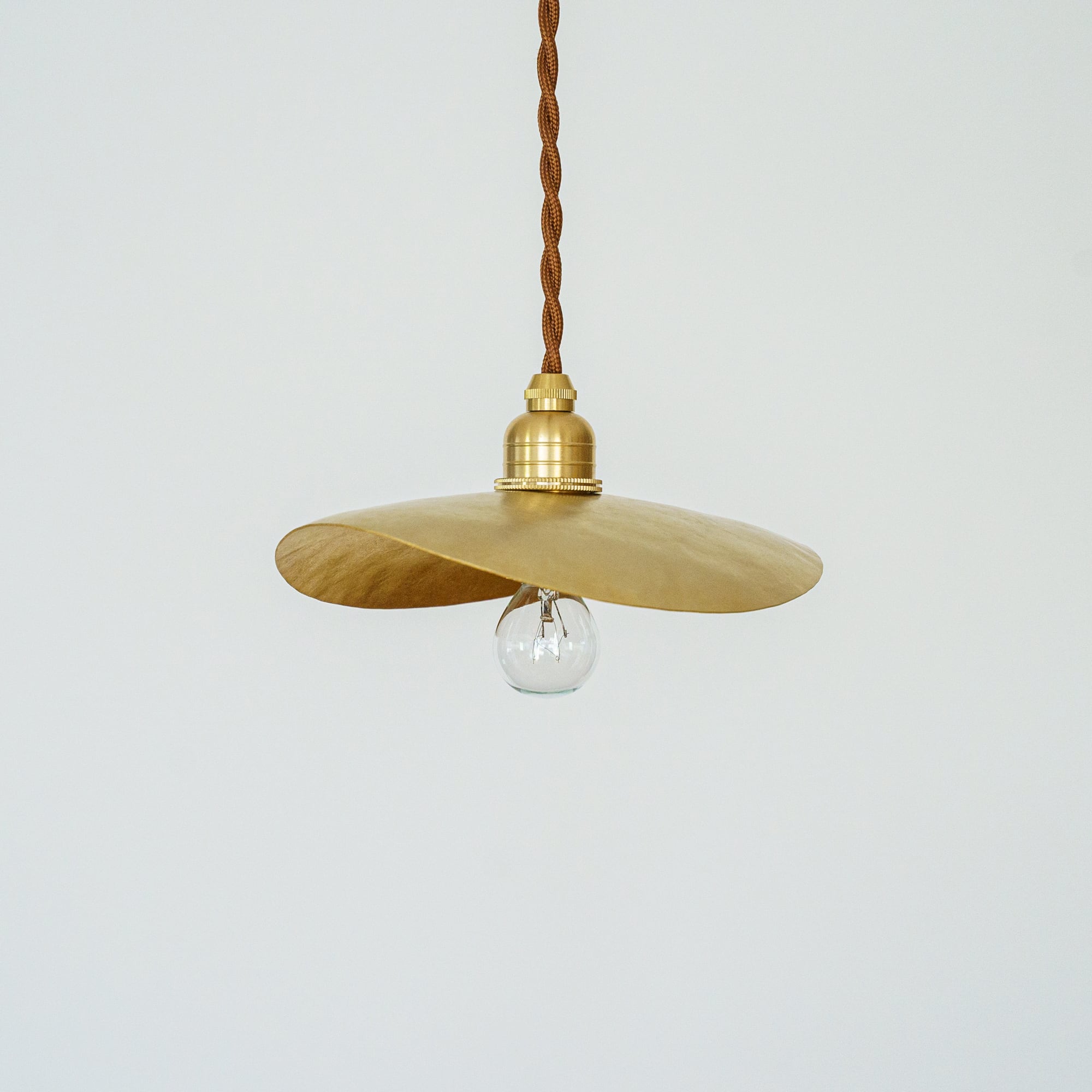 受注製作】ペンダントランプE17 ＜パピヨン180＞ / 真鍮 pendant lamp