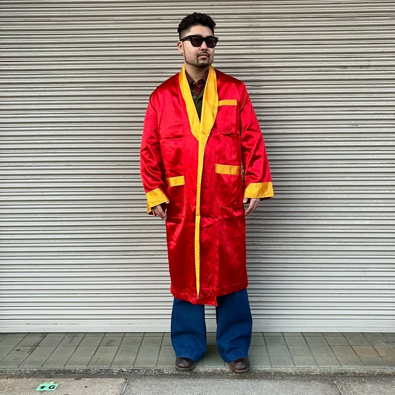 貴重 60s 米軍実物 US MARINES USMC 海兵隊 ボクシング ガウン