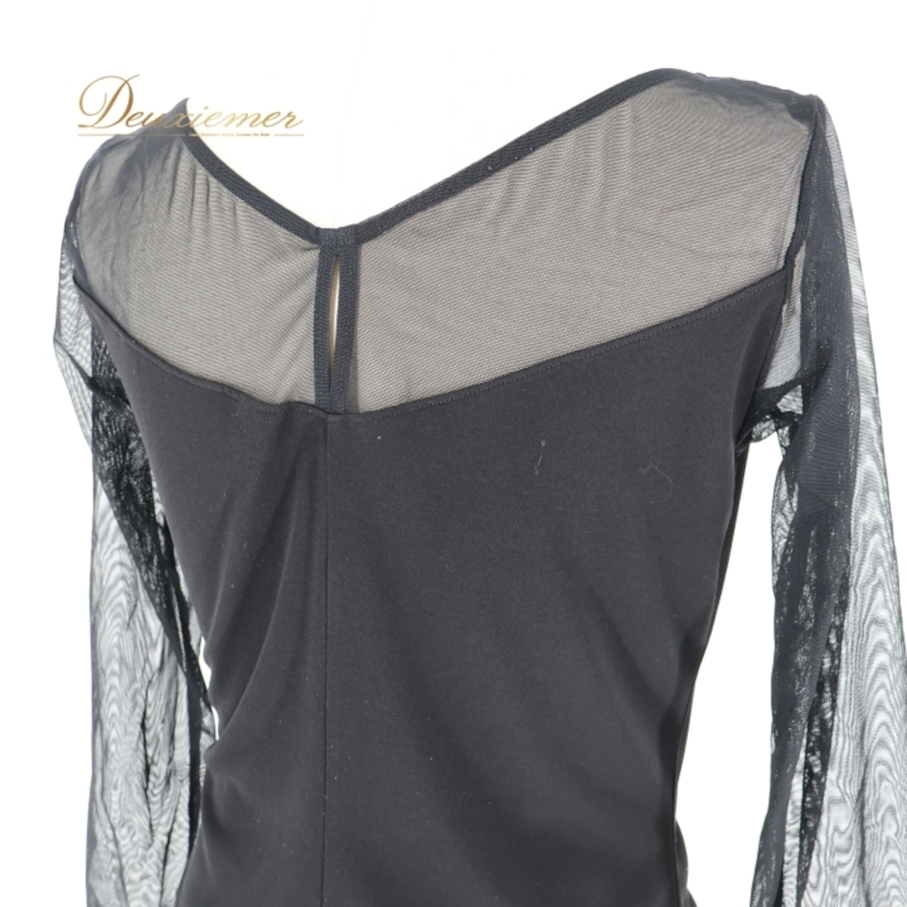 社交ダンス 衣装 トップス ブラウス ブラック系 チャコットロイヤルダンス Chacott ROYAL DANCE 黒 青 緑 花 刺繍 練習 レッスン 伸縮 ストレッチ かわいい 透け感 上品 長袖 ダンス衣装 イベント ステージ ブルー系 グリーン系