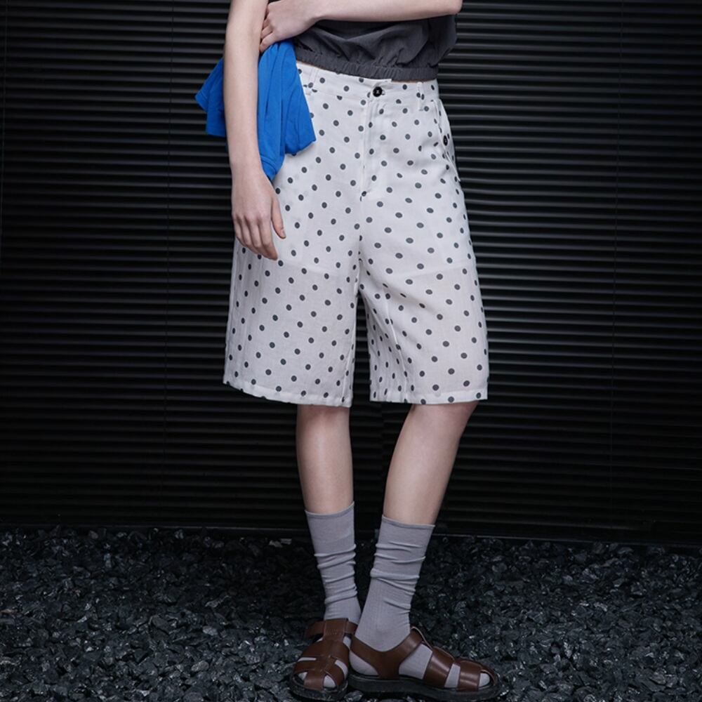 【新品】25ss Olde H & Daughter ショートパンツ ストーン Olde H & Daughter(オールドエイチアンドドーター)25SS 