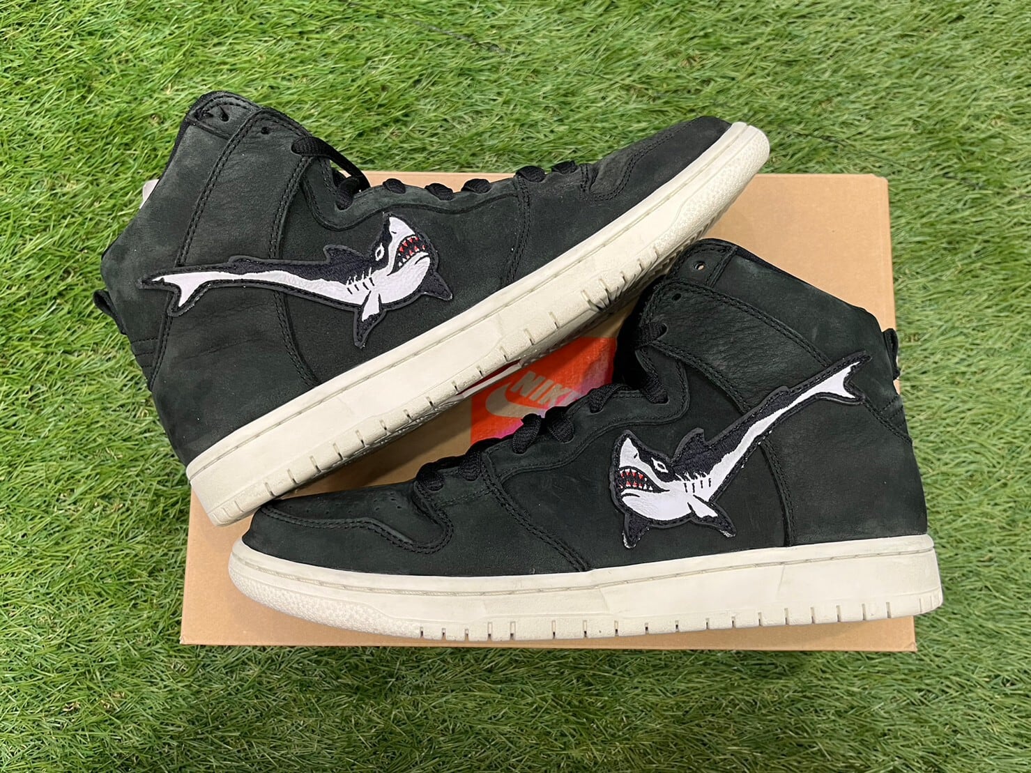 均一SALE‼ NIKE × OSKI SB DUNK HIGH PRO ISO SHARK CI2692-001 27.5 