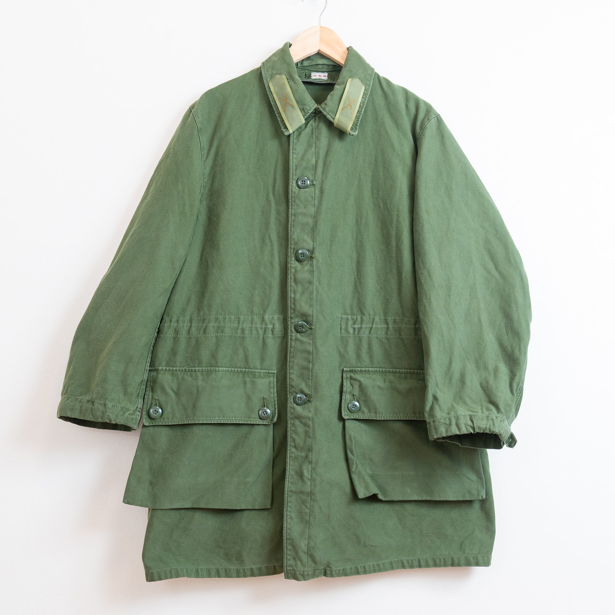 USED】Swedish Army M-59 Field Coat 