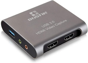 BOSTIN USB 3.0 HDMI  　ビデオキャプチャボード 　ライブ配信、ゲームキャプチャー