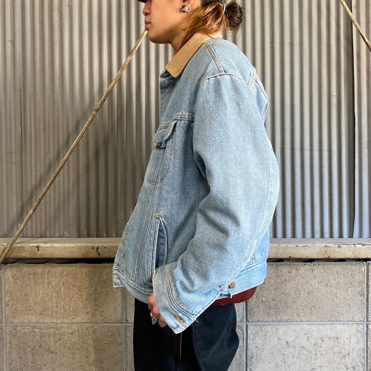 90年代 Lee リー 101-LJ ストームライダー デニムジャケット メンズL