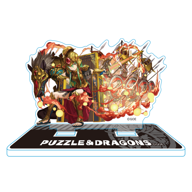 パズル ドラゴンズ アクリルスタンド 極醒の空都神 アテナ ヘリオス Akibayabai