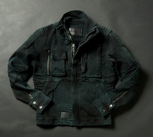 NWZ DENIM JACKET【DARK GREEN】