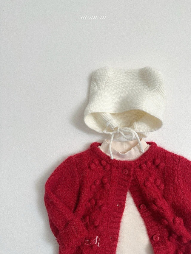 予約⌇atomeme/ Winter berry cardigan