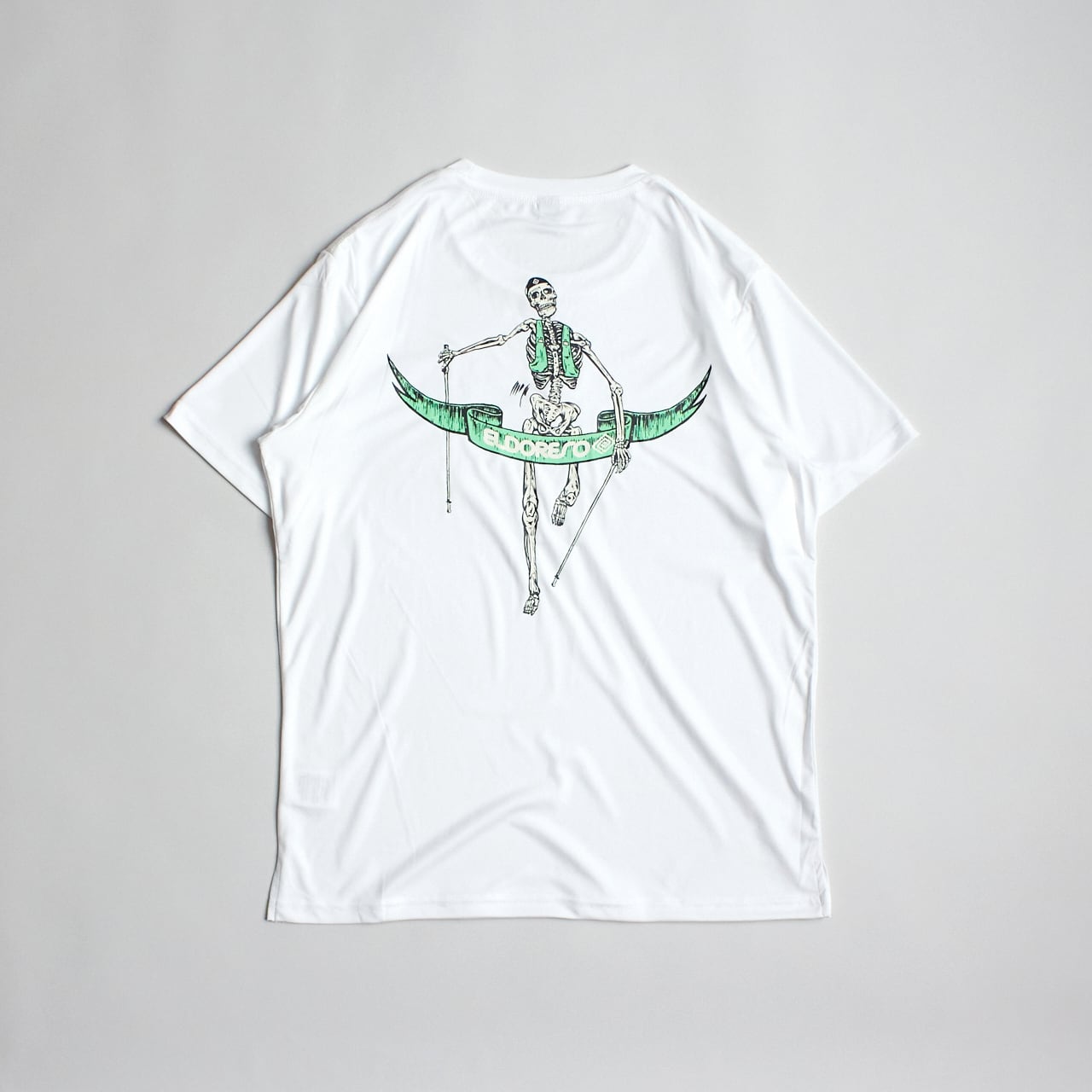 ELDORESO(エルドレッソ)Boneman T -White メンズレディース半袖Tシャツ