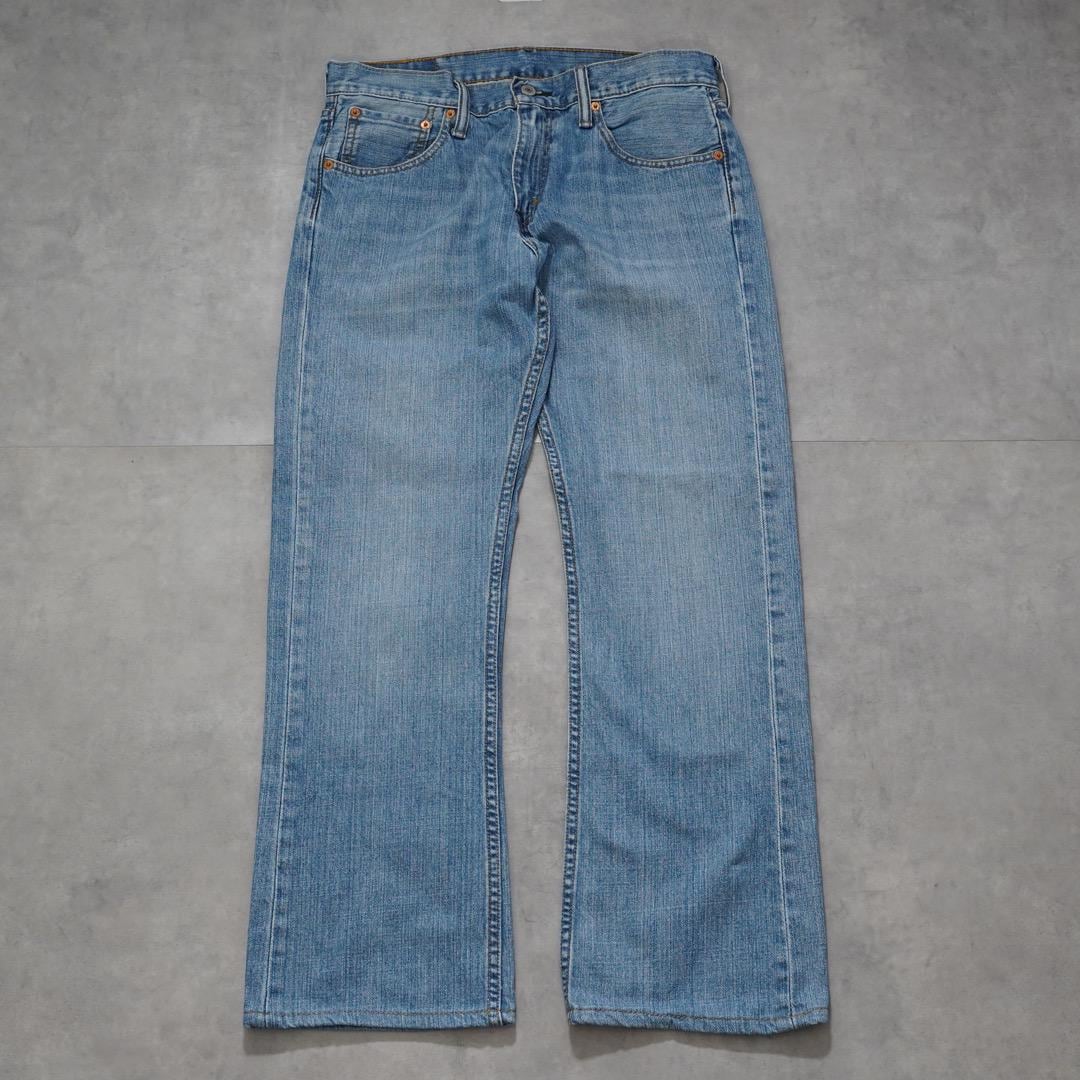 リーバイス527 Levis W32 ブルーデニム 青 古着 フレア 15921