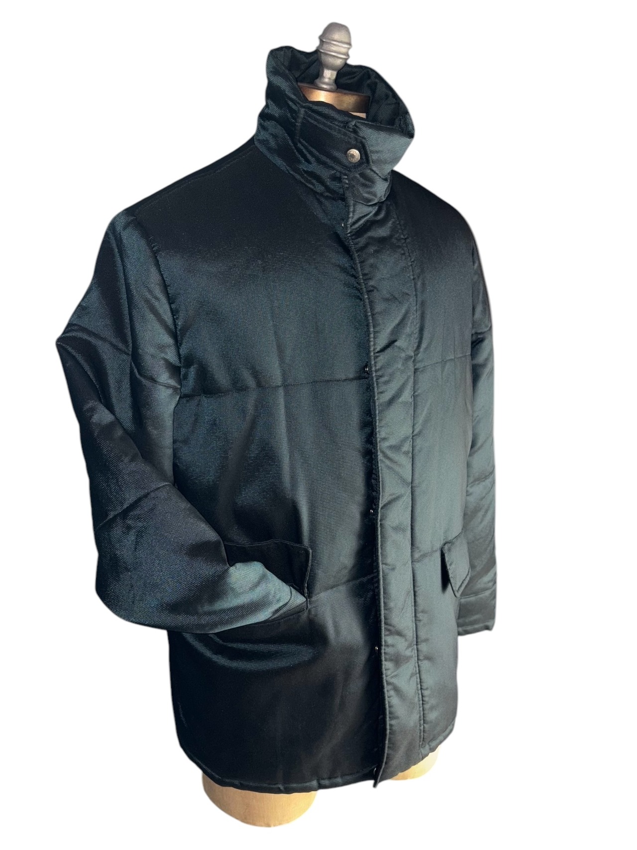 vintage HERMES iridescent color padding coverall jacket