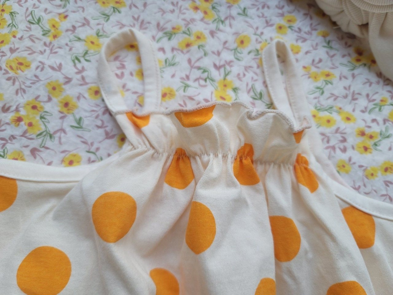 [Moran bebe] Bubbles Bodysuit Set-up / [모란] 방울방울슈트세트