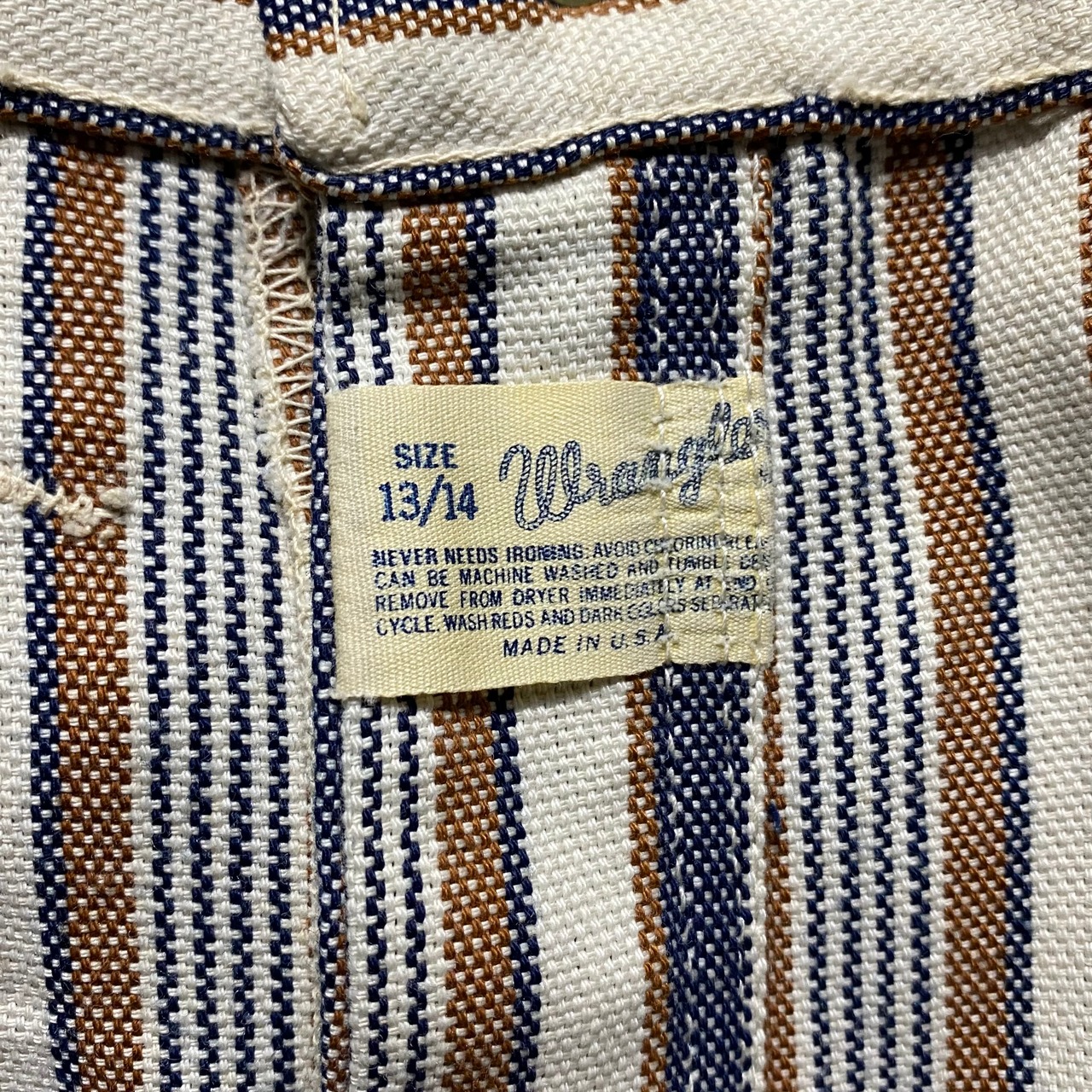 vintage 1970’s WRANGLER stripe flair pants