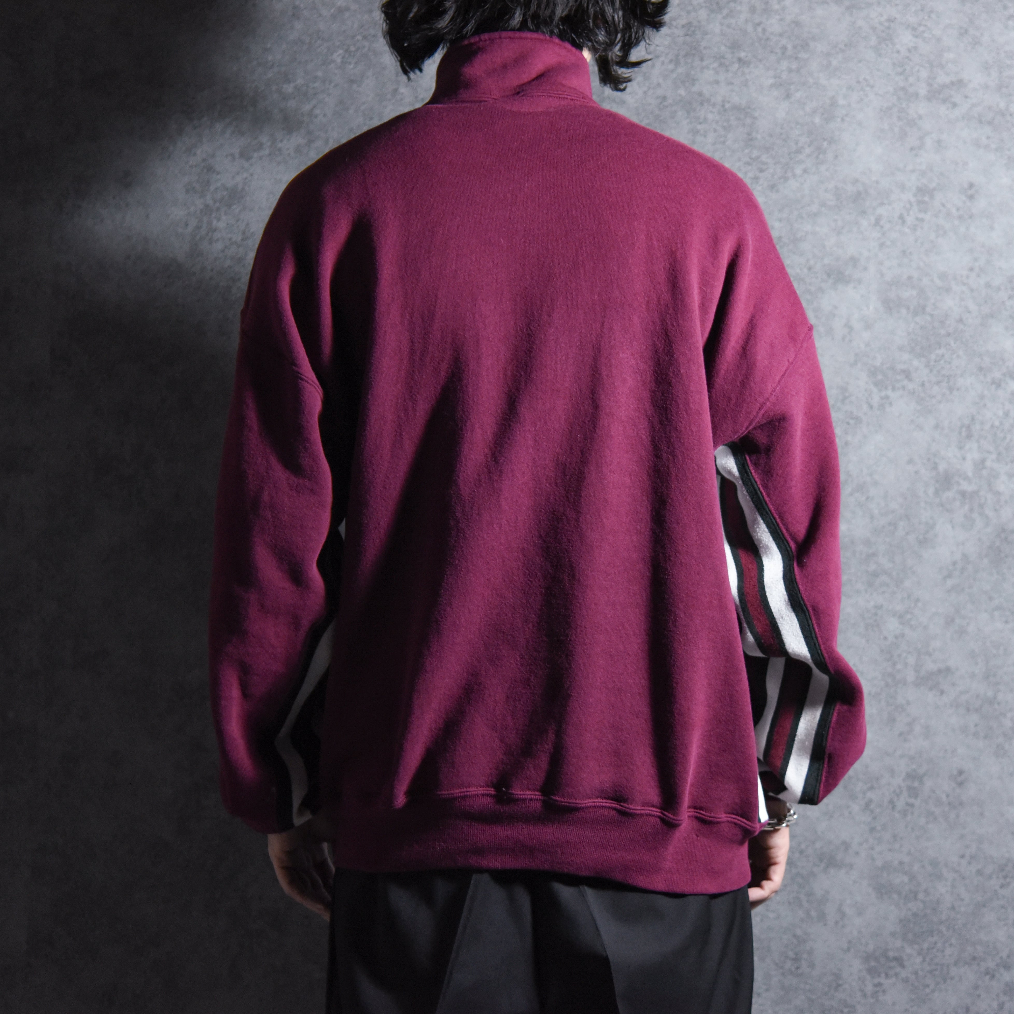 90s RUSSELL ATHLETIC ナイロン ハーフジップ XL A71 90s RUSSELL ATHLETIC ナイロン ハーフジップ XL A71 90's RUSSELL