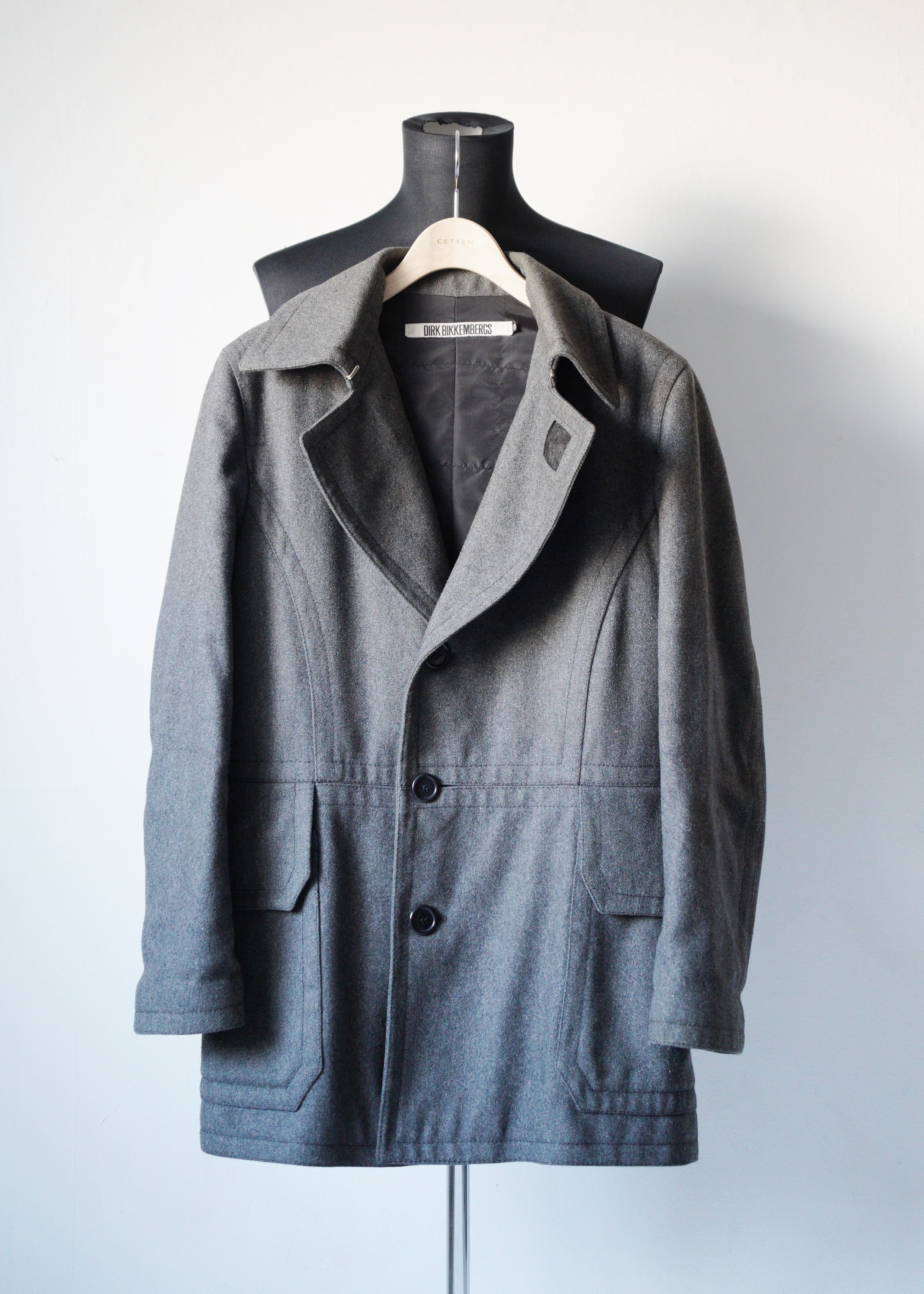 DIRK BIKKEMBERGS ベルベット カーディガン DIRK BIKKEMBERGS ベルベット カーディガン DIRK BIKKEMBERGS