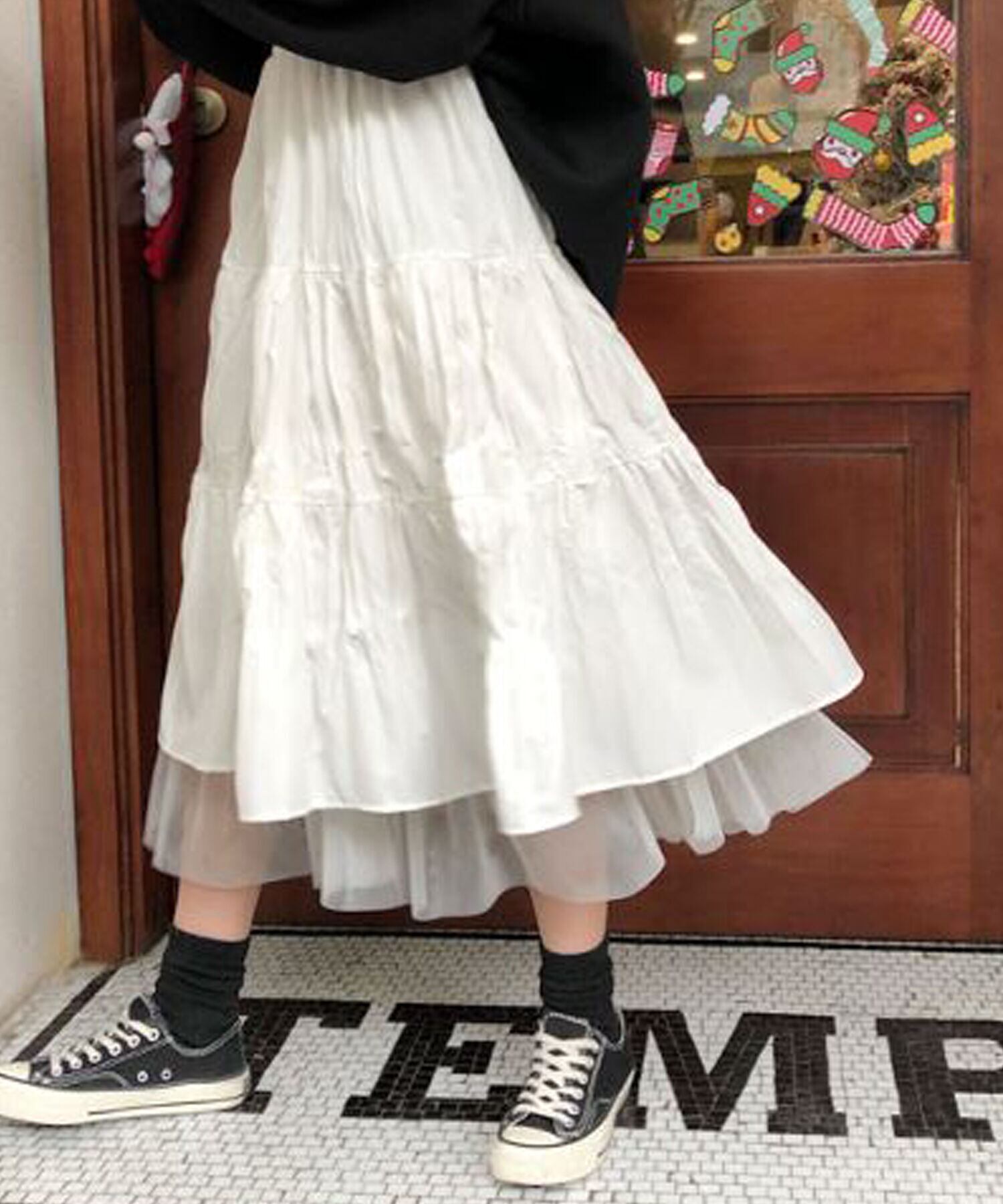 チュールinティアードスカート Y20 | BRAND MALL kawaiishop.jp