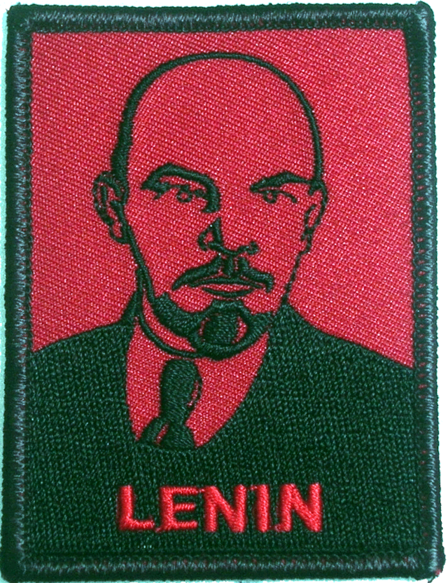 レーニン　LENIN【ワッペン・アップリケ・パッチ】FD0605