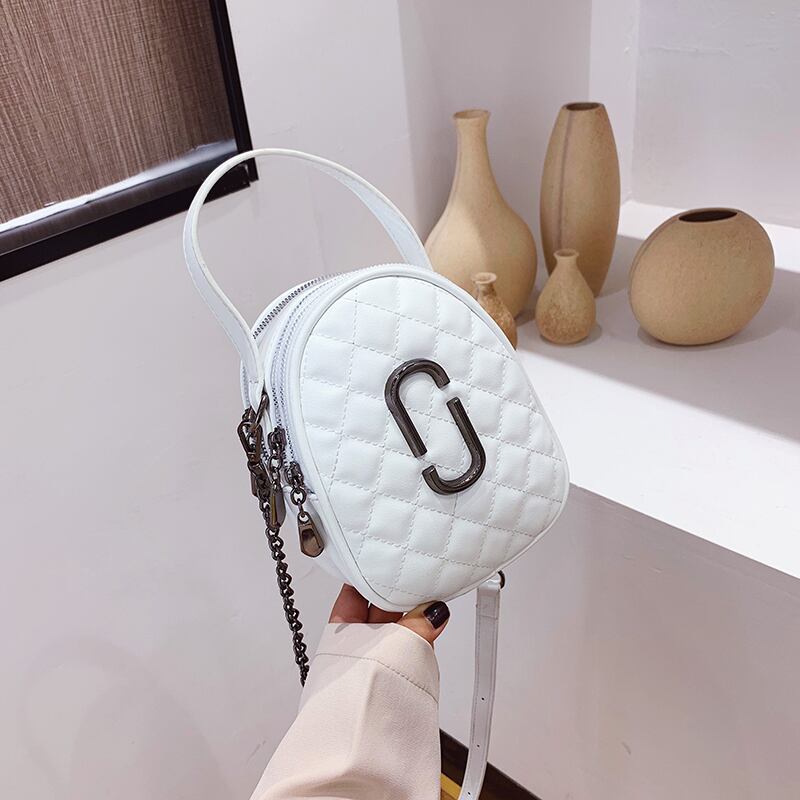 ショルダーバッグレディーススモールバッグ2020人気ニューウェーブファッションネットレッドダイヤモンドグリッドチェーンバッグサマーワイルドメッセンジャーバッグ Tiancai_Wing_Bag7850403