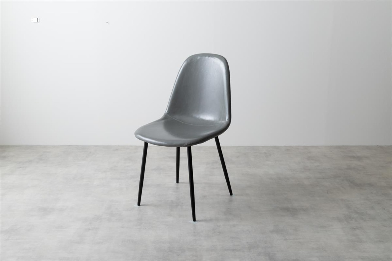 【単品】Jolly 一人掛けダイニングチェア(PVCレザー)