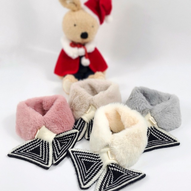 《予約》GD0034ミンクニットマフラー