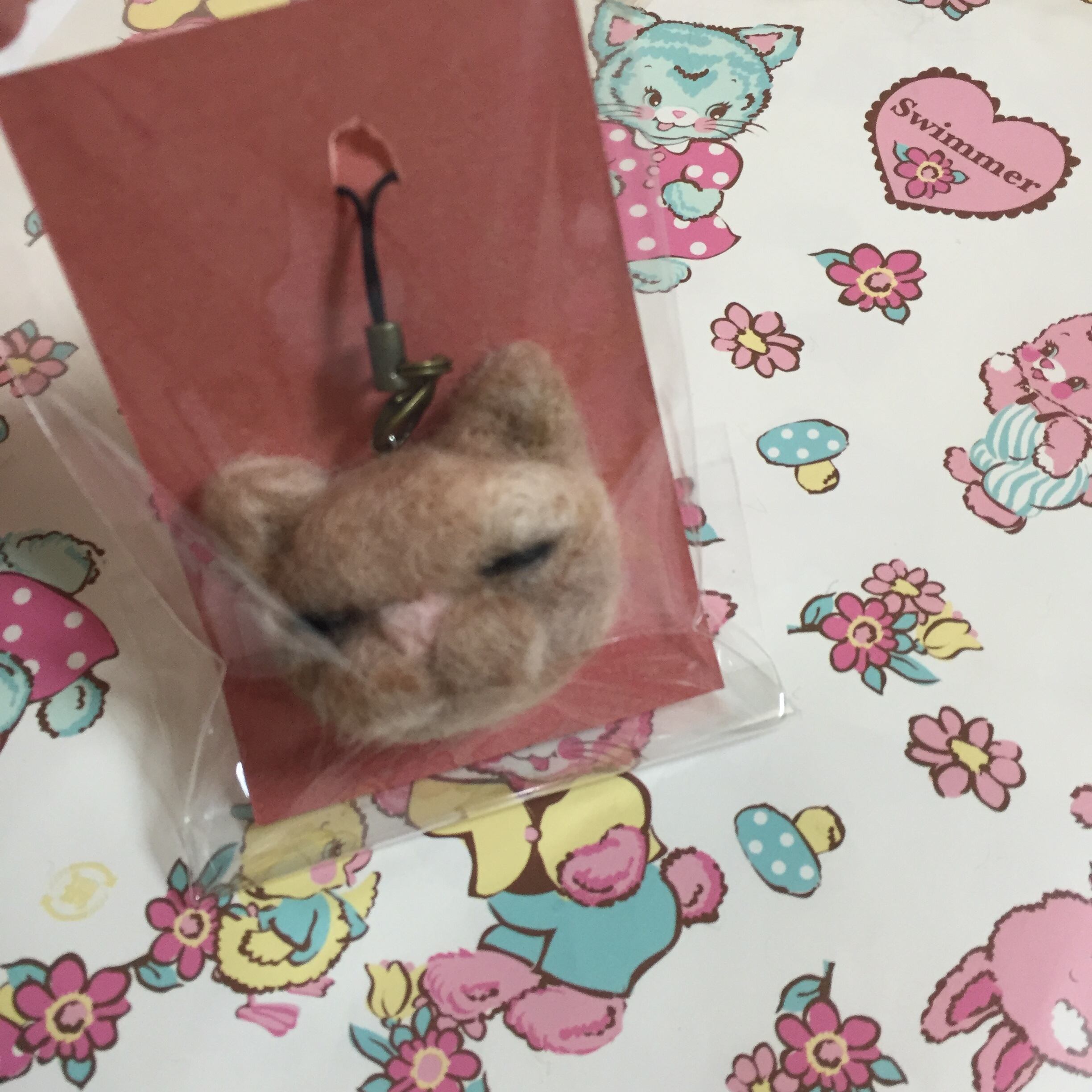羊毛フェルト 猫ちゃんキーホルダー | Pay ID