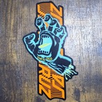 【ST-589】Santa Cruz Skateboards sticker サンタクルーズ スケートボード ステッカー Split Strip Hand