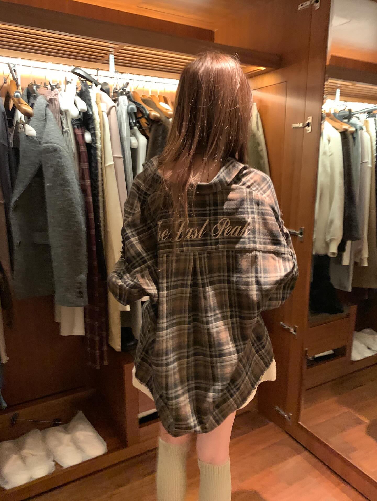 (予約)poster / Way Brushed Shirt / 2color