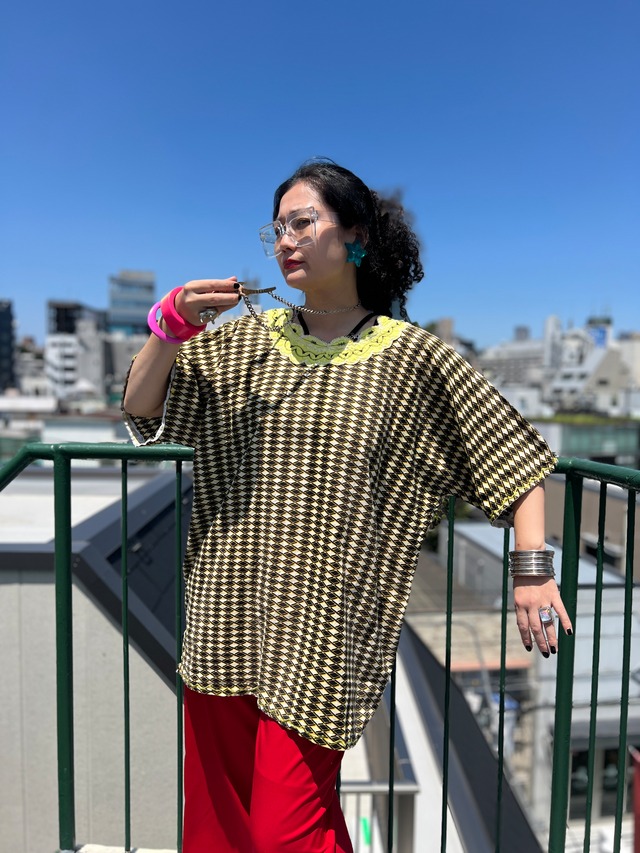 Vintage african cotton tops