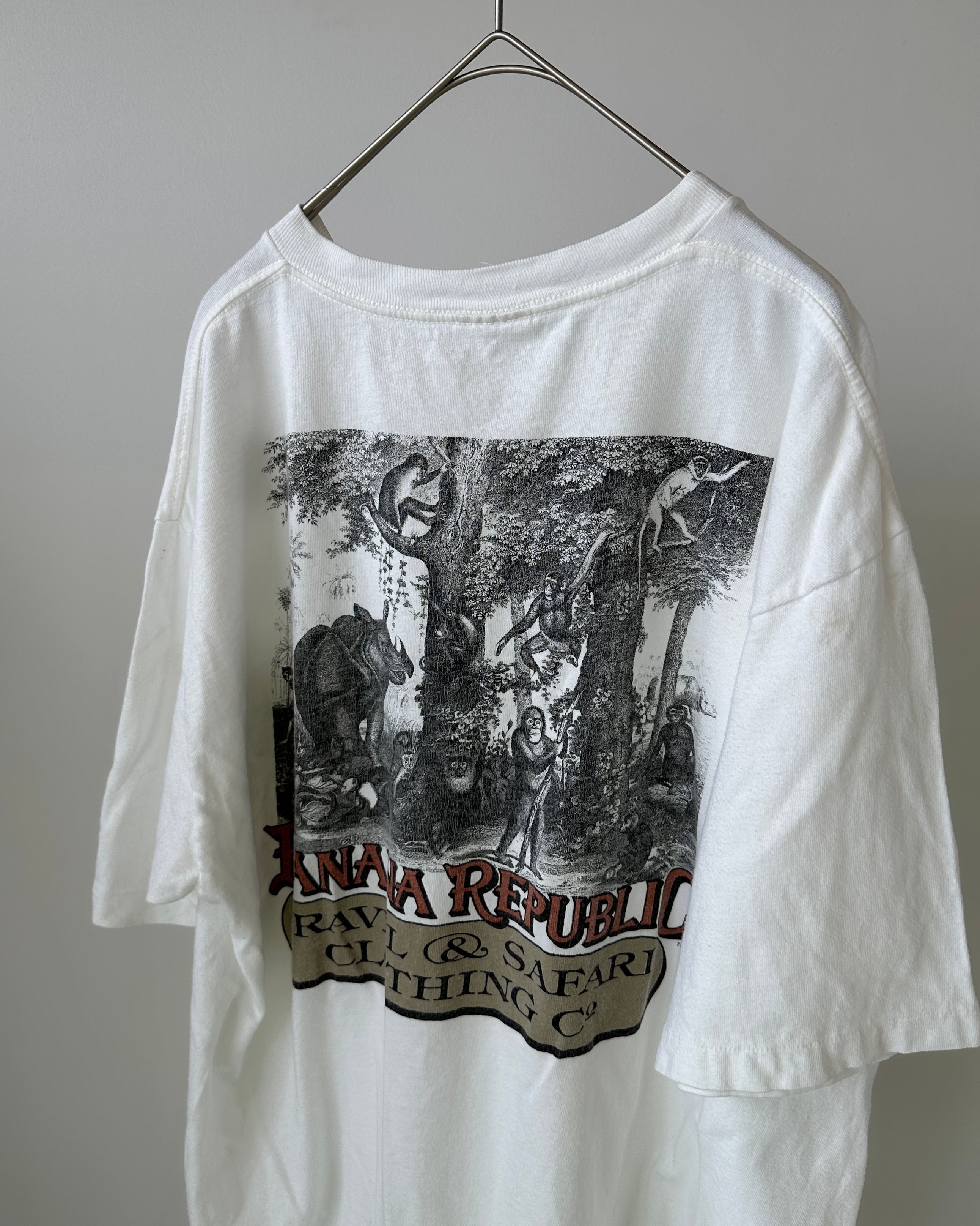 BANANA REPUBLIC- Vintage 80s-90s Safari T-shirt | BEGGARS BANQUET
