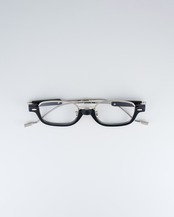 Glasses 009/Half Rim Revival (black)