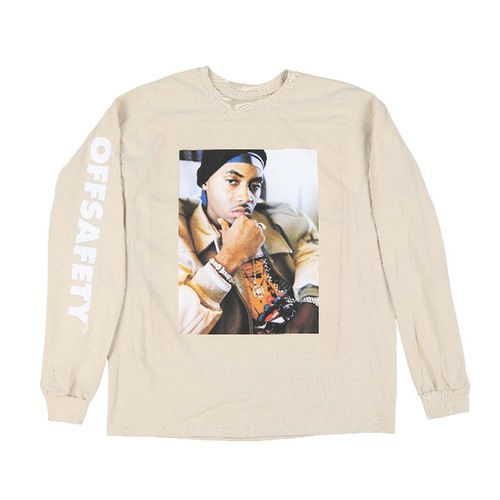 RULE THE WORLD L/S T-SHIRT - SAND