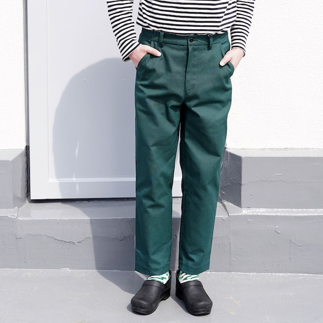 BRENA string trouser -GREEN-