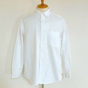 Oxford Wide BD Shirts　White