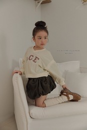 韓国子供服 / 26Autumn / 〖取寄〗Melikey / シャーリングパンプキンースカート / 女子服 *XS~JM*