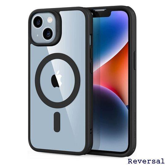 新品》 ESR iPhone 14 ケース iPhone 13 ケース MagSafe対応 ワイヤレス充電 HaloLock搭載 ハイブリッド磁気ケース 耐衝撃性 米軍MIL規格の保護 傷に強い背面 6.1インチ クリアブラック Classic Series 13 | Reversal store 新品》 ESR iPhone 14 ケース iPhone 13 ケース MagSafe対応 ワイヤレス充電 HaloLock搭載 ハイブリッド磁気ケース 耐衝撃性 米軍MIL規格の保護 傷に強い背面 6.1インチ クリアブラック Classic Series 13 | Reversal store