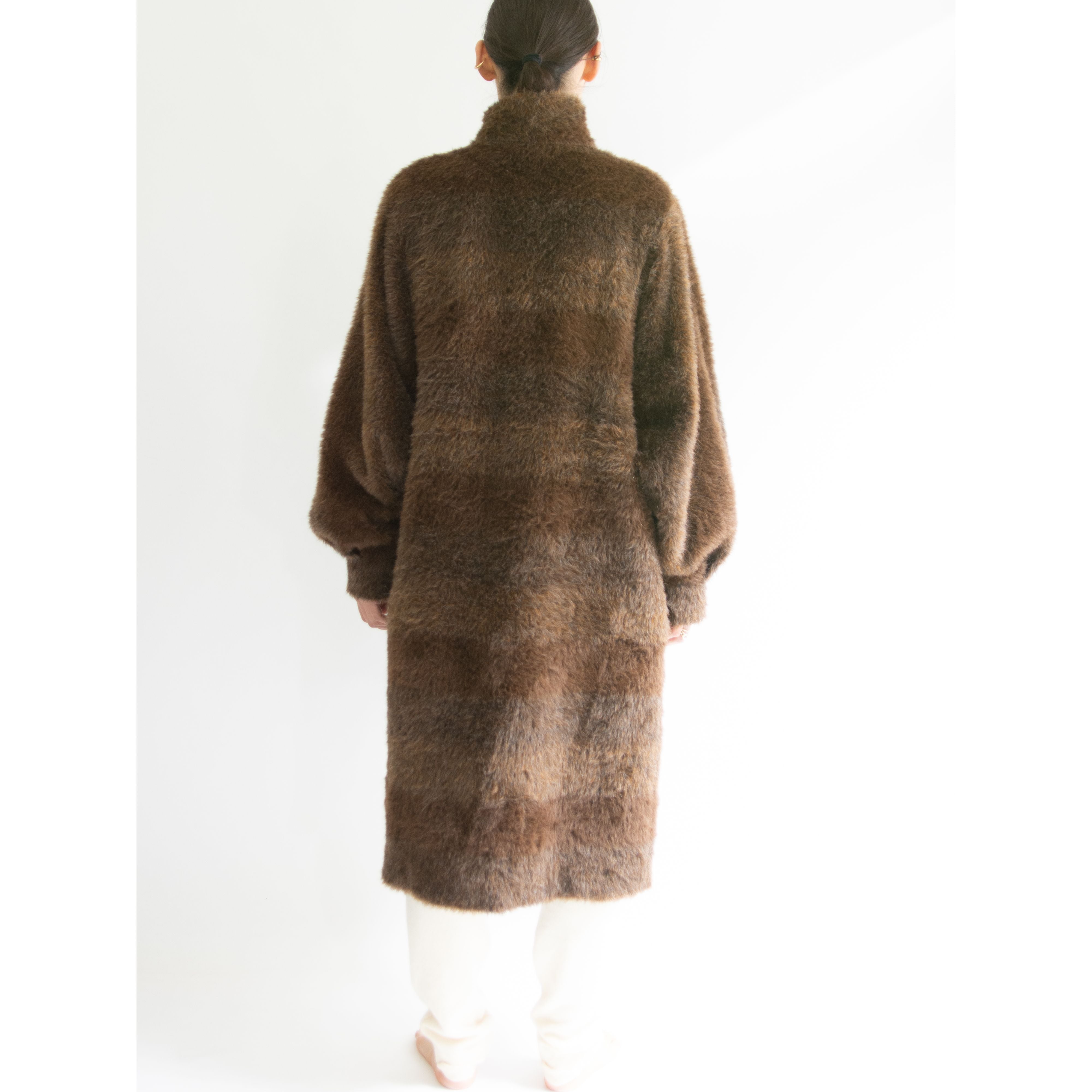 AGNONA】Made in Italy Alpaca Shaggy Coat（アニオナ イタリア製 ...