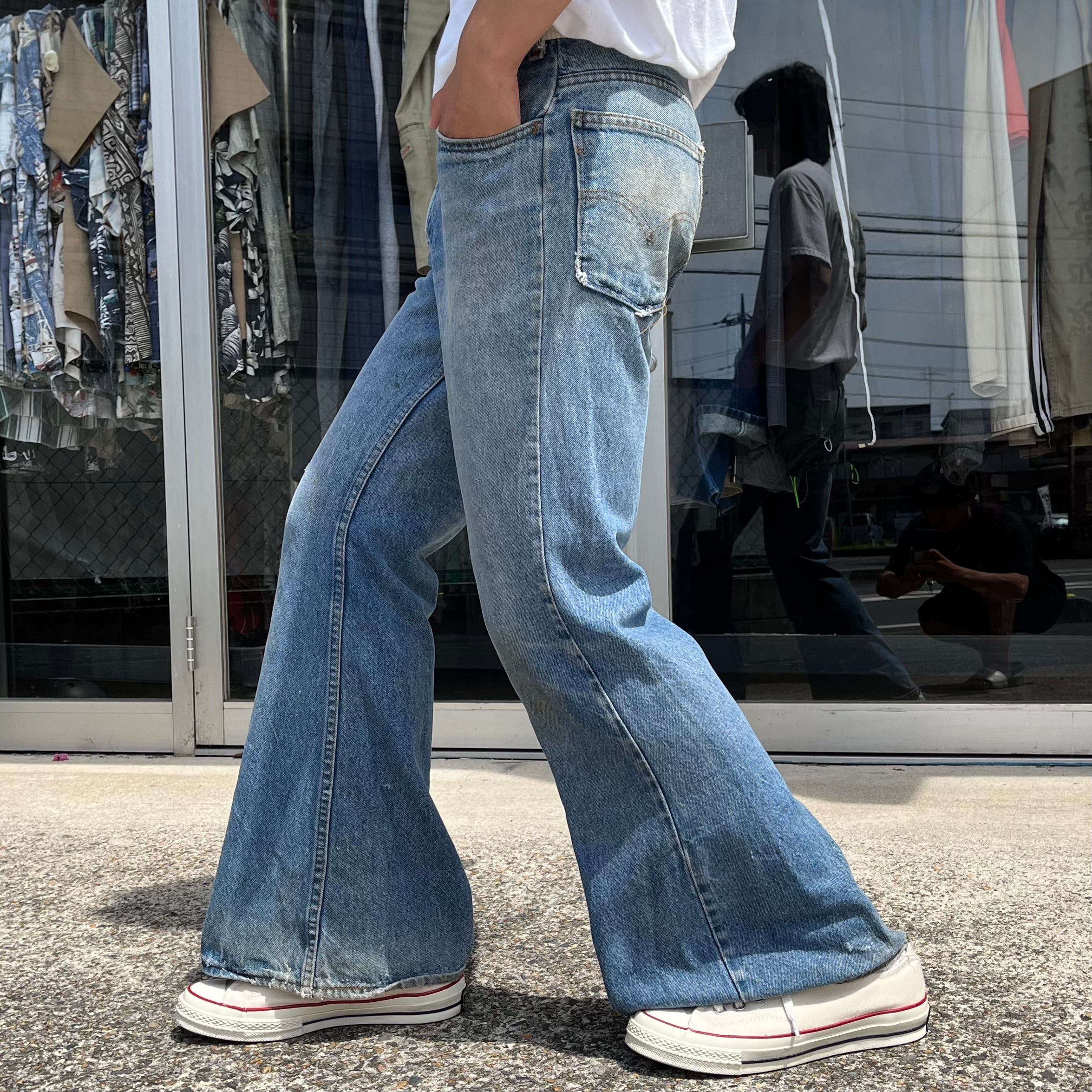 80s Levi's リーバイス 684 w34 ビックベル フレアパンツ | gulatilaw.com