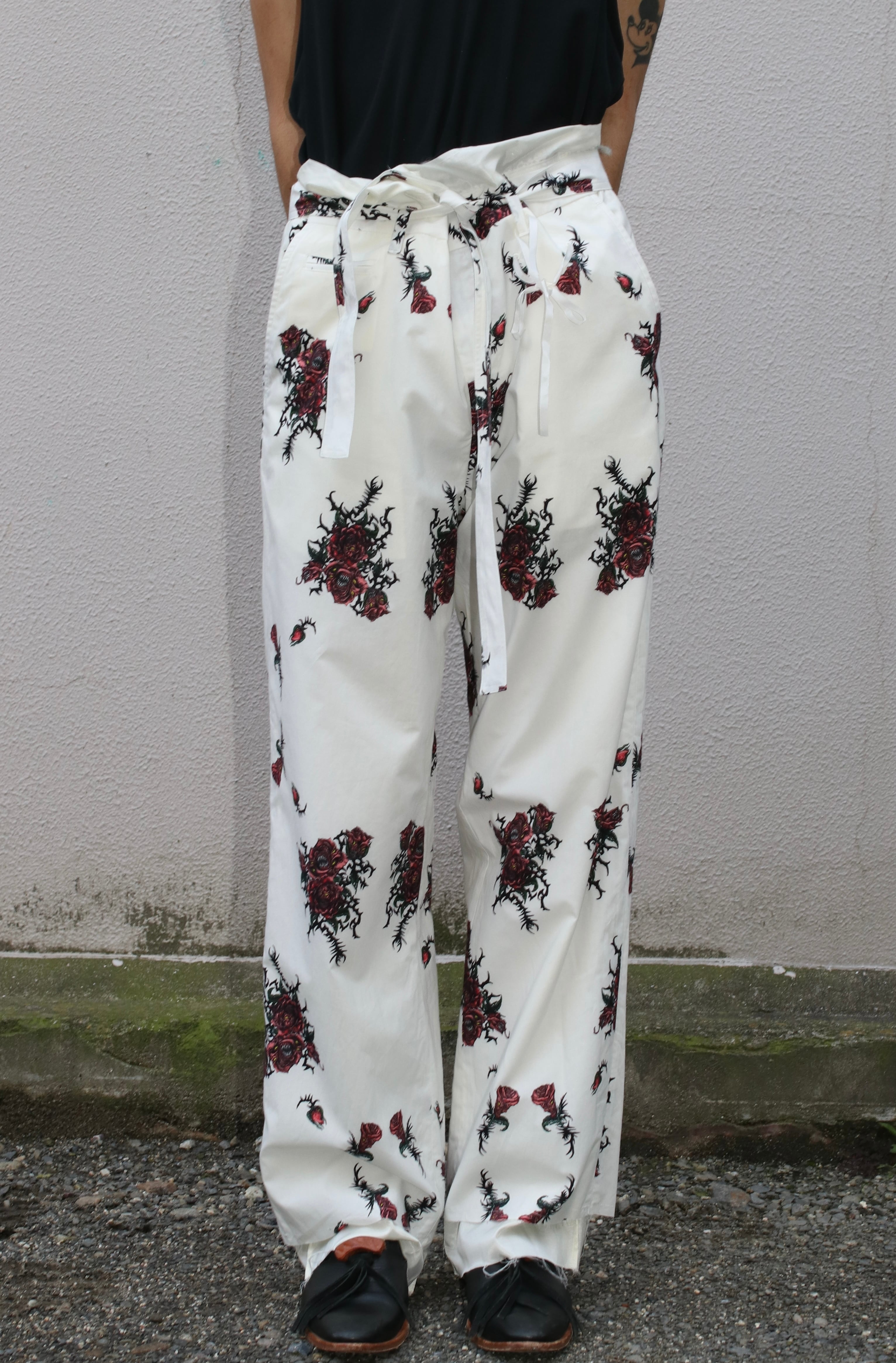 24SS】Midorikawa PAJAMA PANTS(PARANOID) MID24SS-PT08B 24SS】Midorikawa PAJAMA PANTS(PARANOID) MID24SS-PT08B