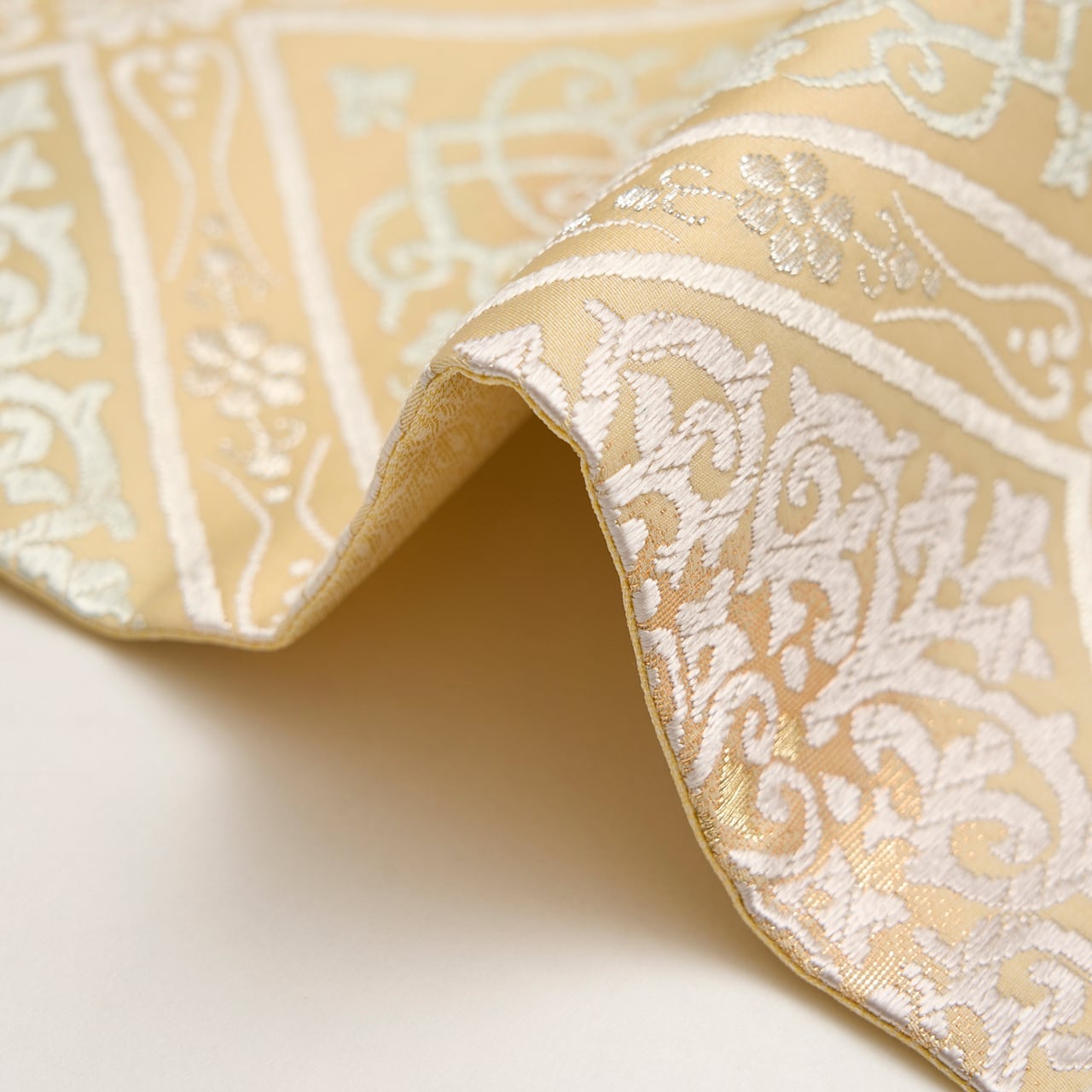 専用です。河合美術織物袋帯 西陣河合美術織物 袋帯（七宝繋ぎ花菱文）