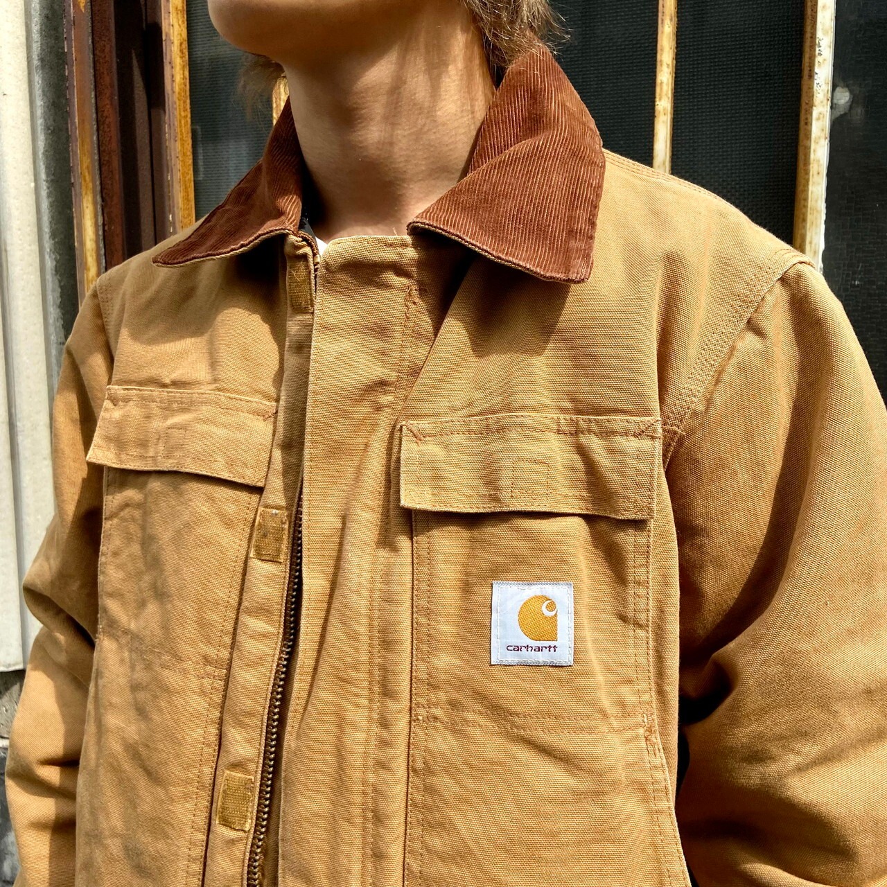 80年代 USA製 カーハート トラディショナルコート ワークジャケット  