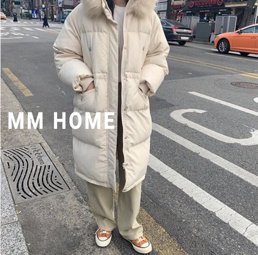 中綿ロングジャンパー　AJ42441-6680