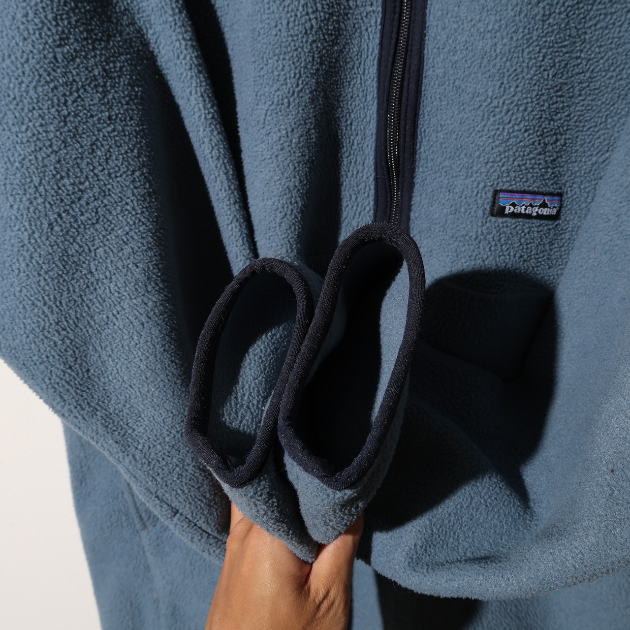 美品 XL 01年 Synchilla Marsupial Patagonia シンチラ マースピアル パタゴニア ハーフジップ