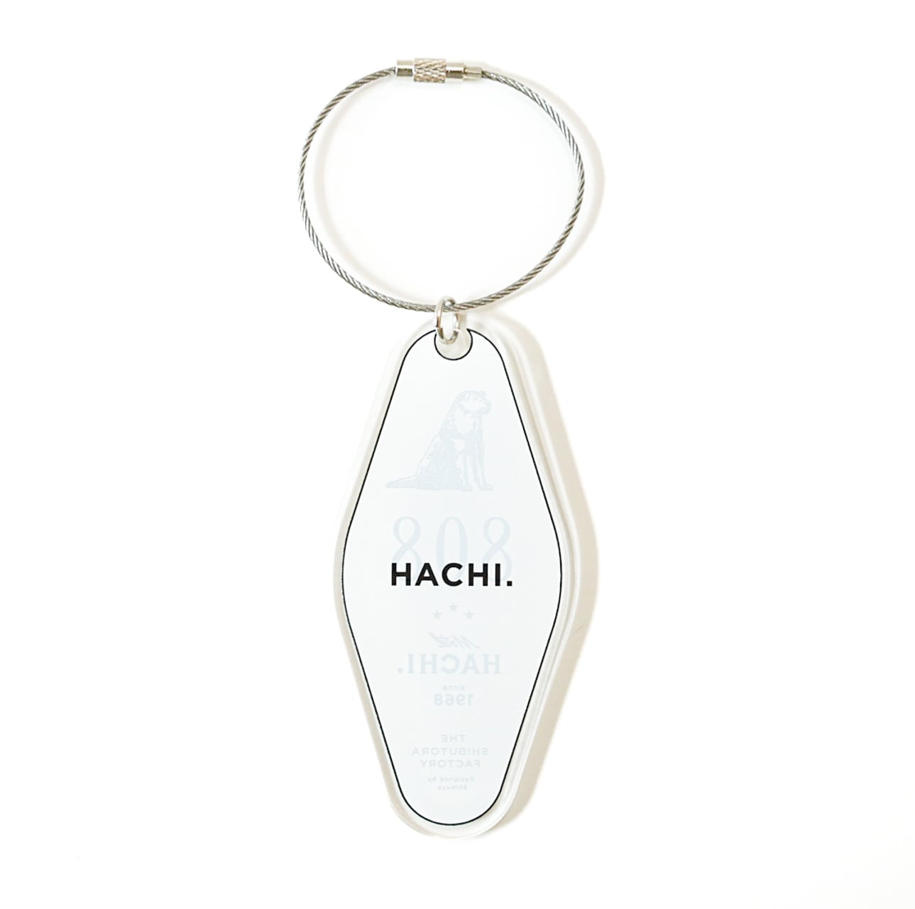 HACHI. MOTEL KEY HOLDER 808 | HACHI.THE SHIBUTORA FACTORY