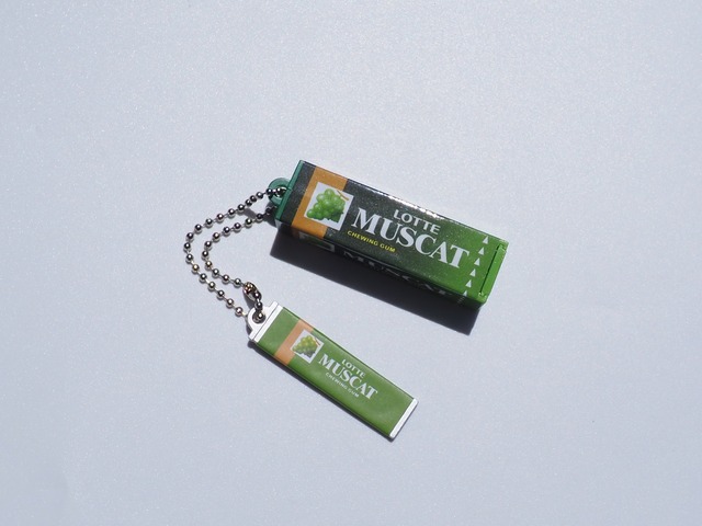 LOTTEチウインガムミニチュアマスコット③マスカットガム