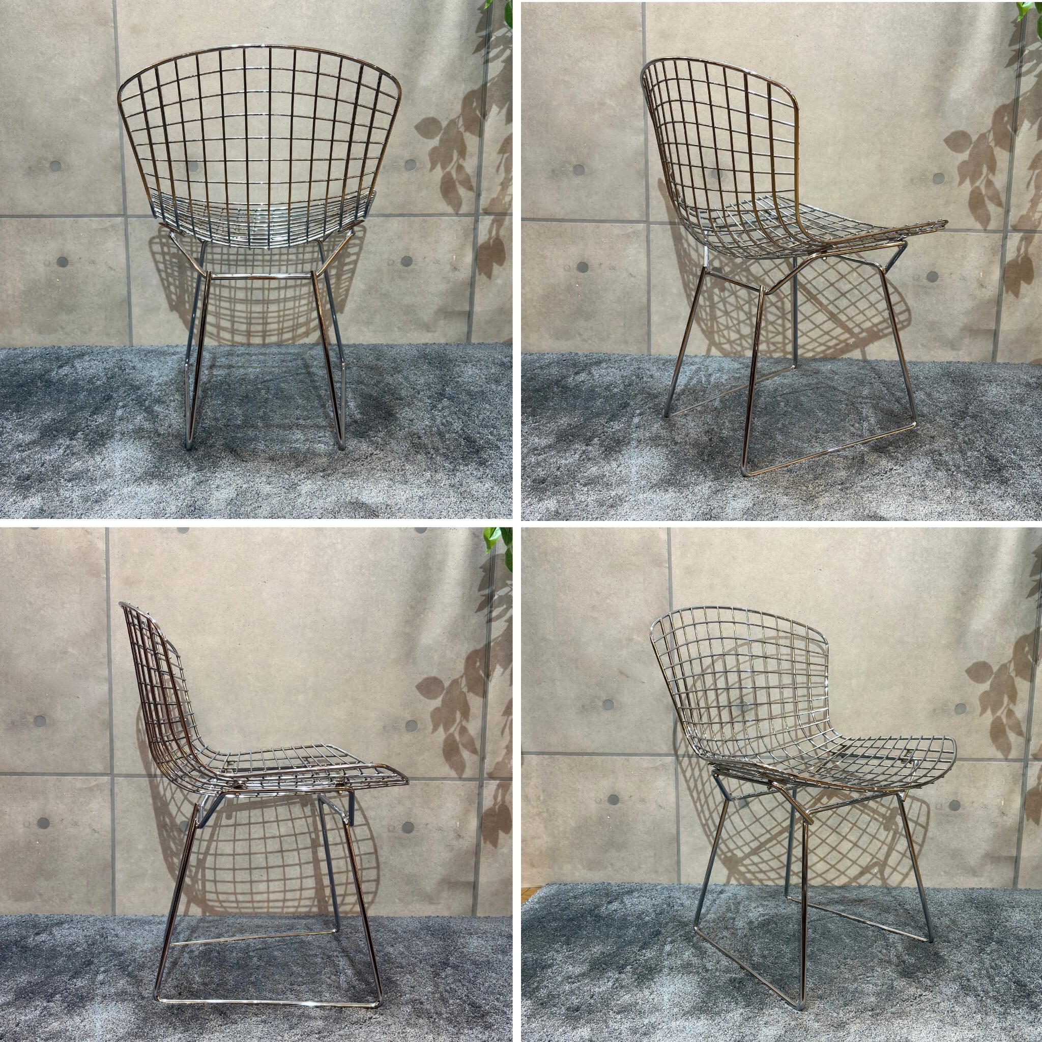 USED】Knoll ノール ハリー・ベルトイア サイドチェア Harry Bertoia